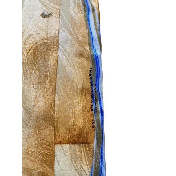 Ralph Marlin Time Warp 1991 Vintage Novelty Necktie Silk - Picture 4 of 6